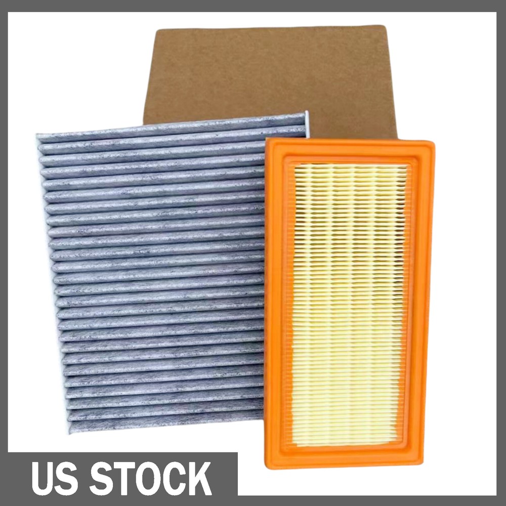 Combo set Engine & Carbonized Cabin Air Filter For 2014-2019 VERSA & VERSA NOTE