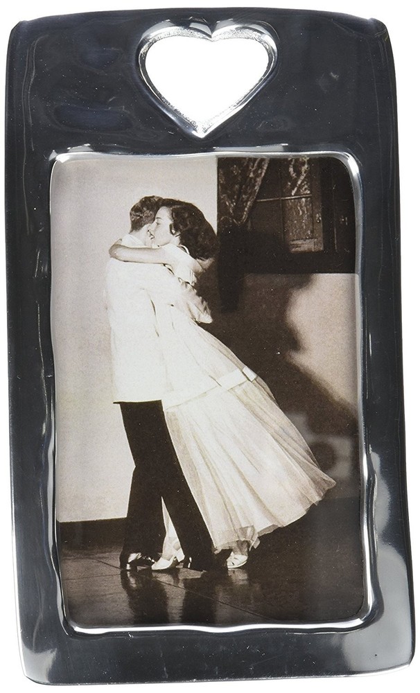 Open Heart 4X6 Frame | Silver | Brillante | Frames | Decorative Photo Frames ...