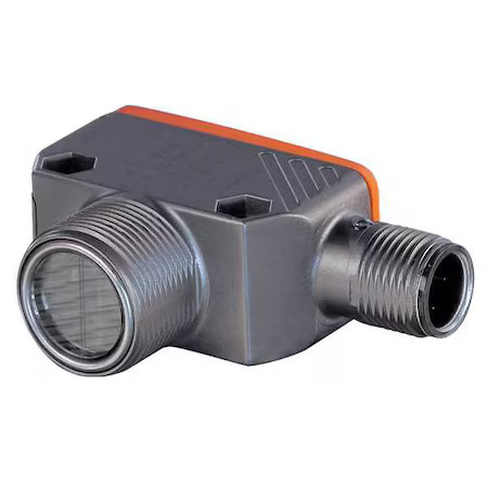 Ifm Ogs280 Through-Beam Photoelectric Sensor Transmitter, M12, Right Angle,