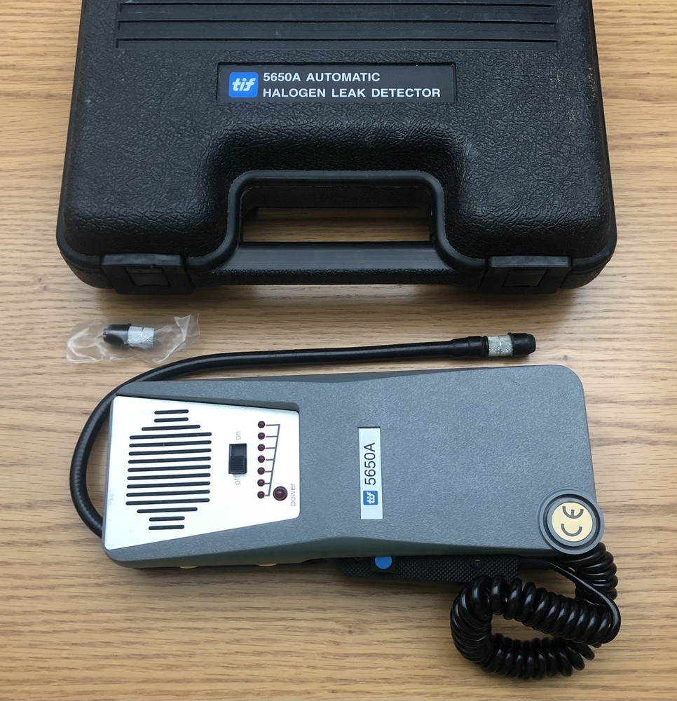 TIF 5650A Automatic Halogen Leak Detector -Powers On -Untested