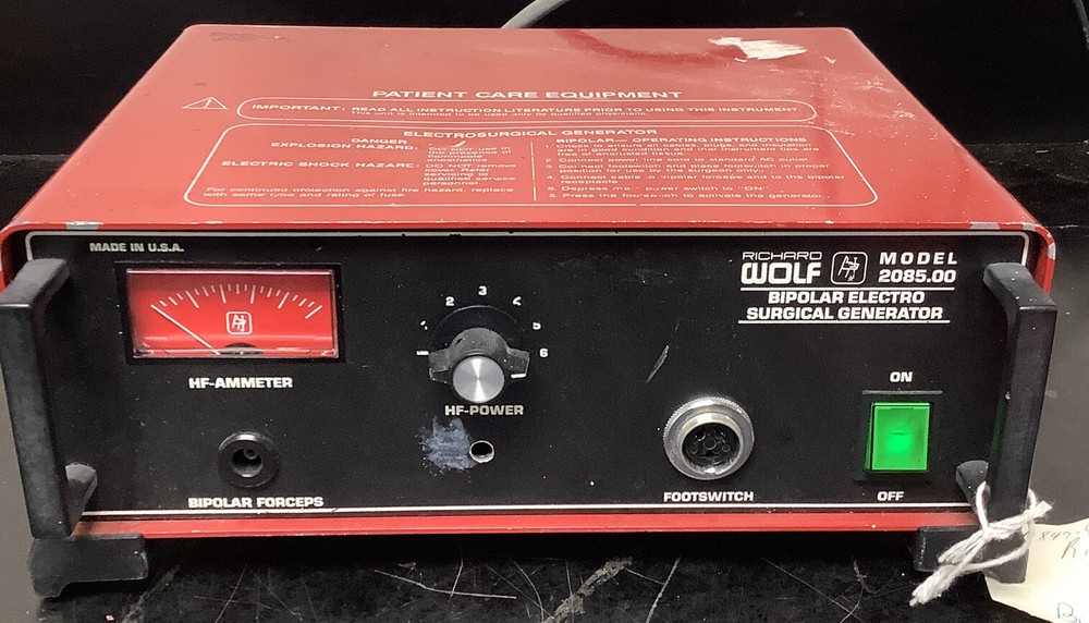 RICHARD WOLF 2085 Bipolar electro surgical generator