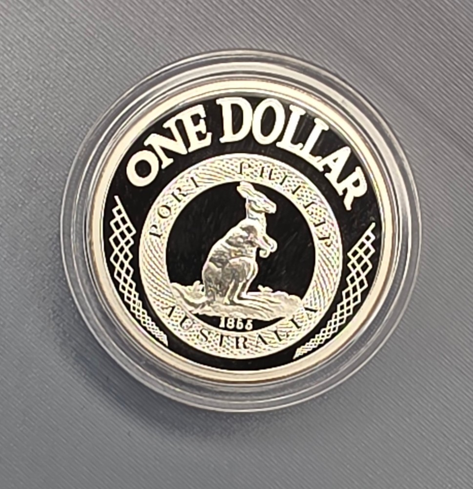 2003 Australia Port Phillip Patterns Masterpieces in Silver Proof Set $10 $5 $2