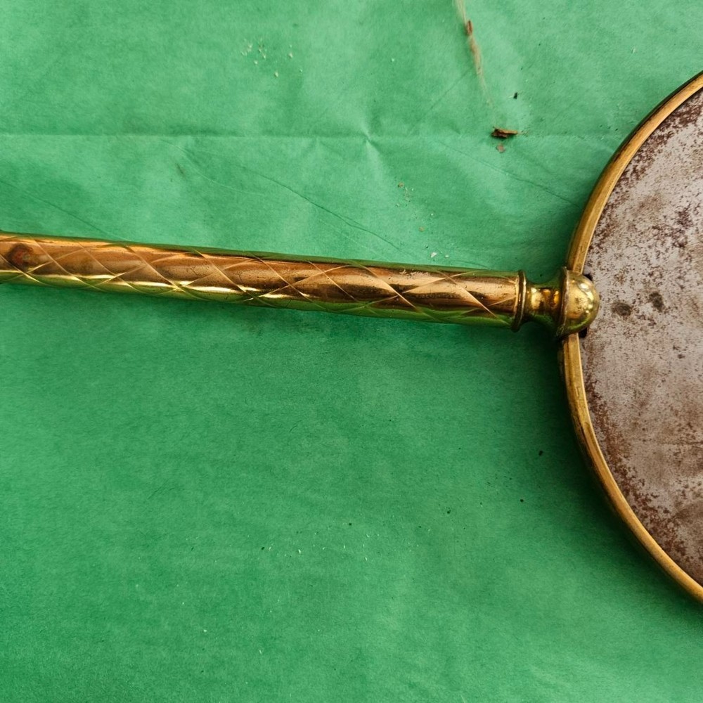 vintage handheld mirror