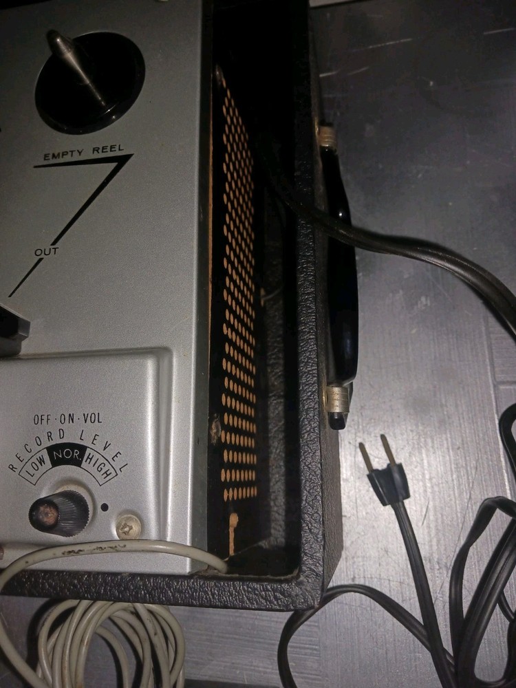 WEBCOR Portable Reel to Reel. TESTED! READ!!!