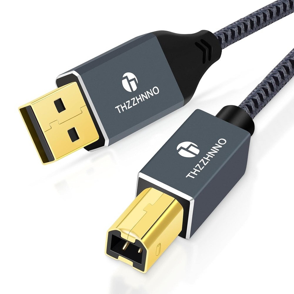 USB Printer Cable 3.3FT, A to B Cable, 2.0 Type A Male B 3.3FT