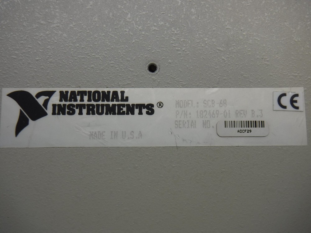 National Instruments SCB-68 Shielded I/O Connector Block