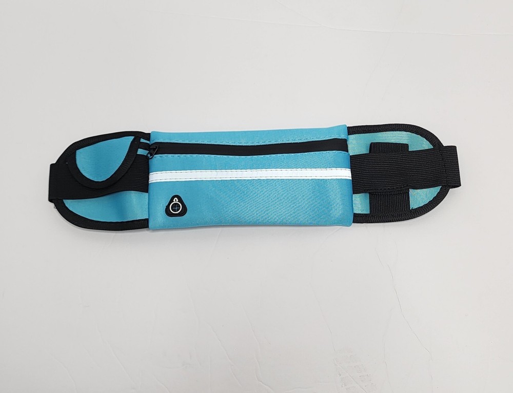 Aqua Blue Running Belt