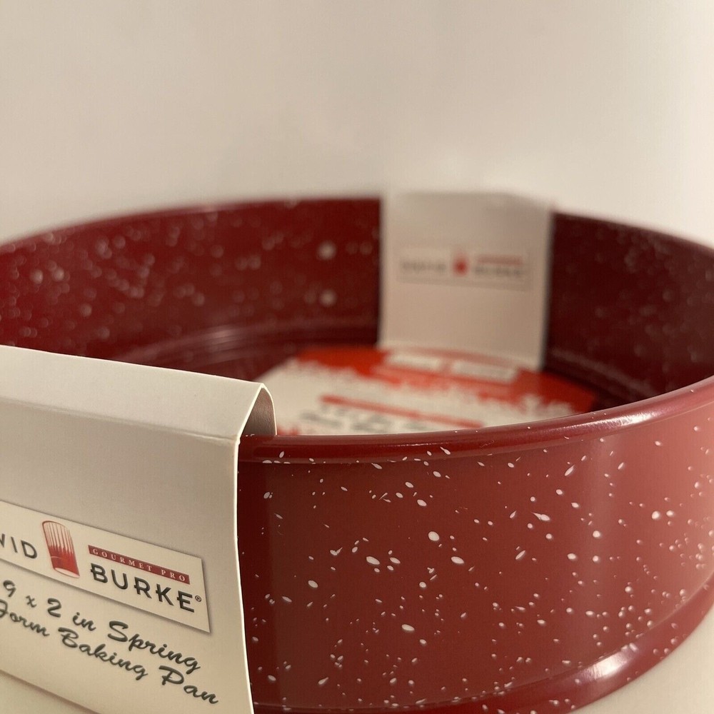 David Burke Springform Pan Bakeware 9" x 2" Nonstick Coating Air Flow Tech