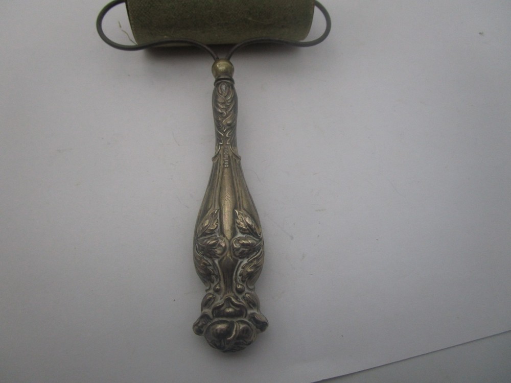 Antique Victorian Sterling Silver U S Stamp Envelope Roller