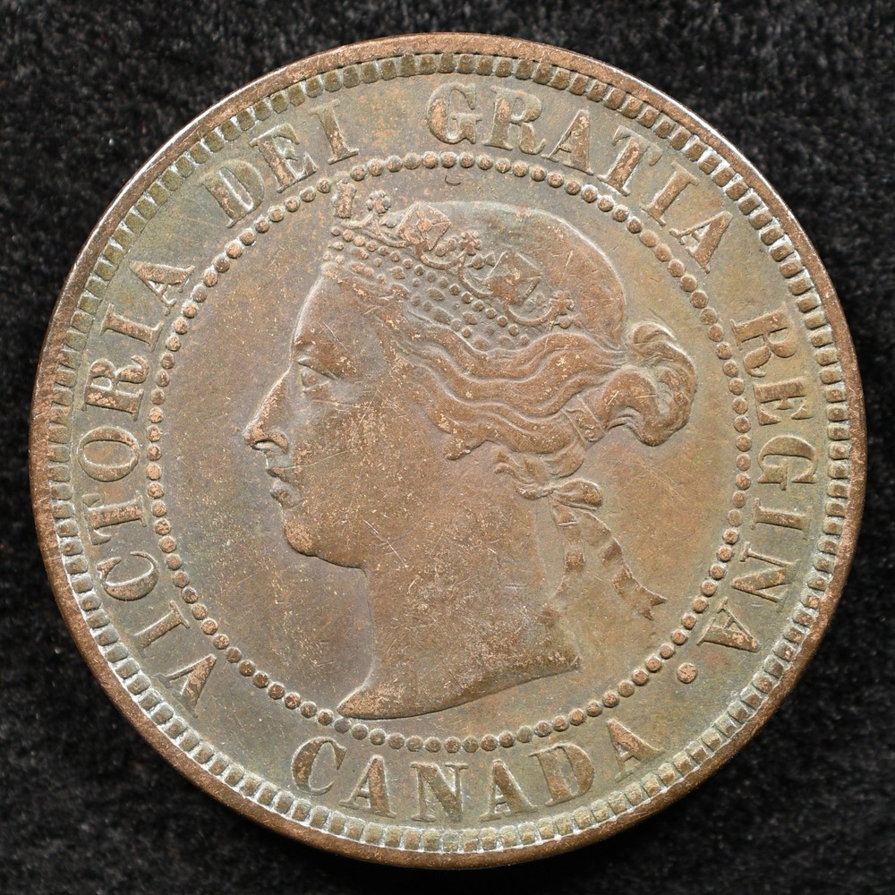 Canada 1 Cent 1884, Coin, Inv#I680
