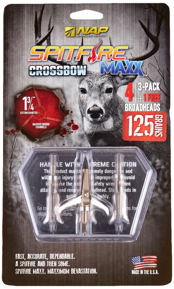 NAP Spitfire Maxx 125 X-Bow Tt 4-Pack Multi