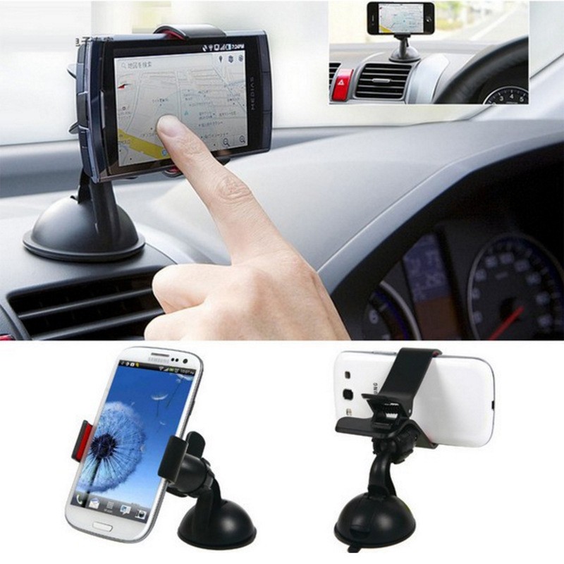 Universal 360° Rotating Dashboard Windshield New Mount Holder Bracket Stand