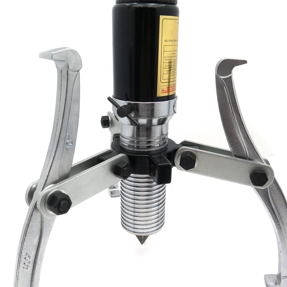 5T Hydraulic Bearing Gear Puller Wheel Hub Puller Separator Garage Tool 3-Jaws