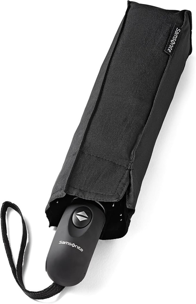 Samsonite Windguard Auto Open/Close Umbrella, Black, One Size