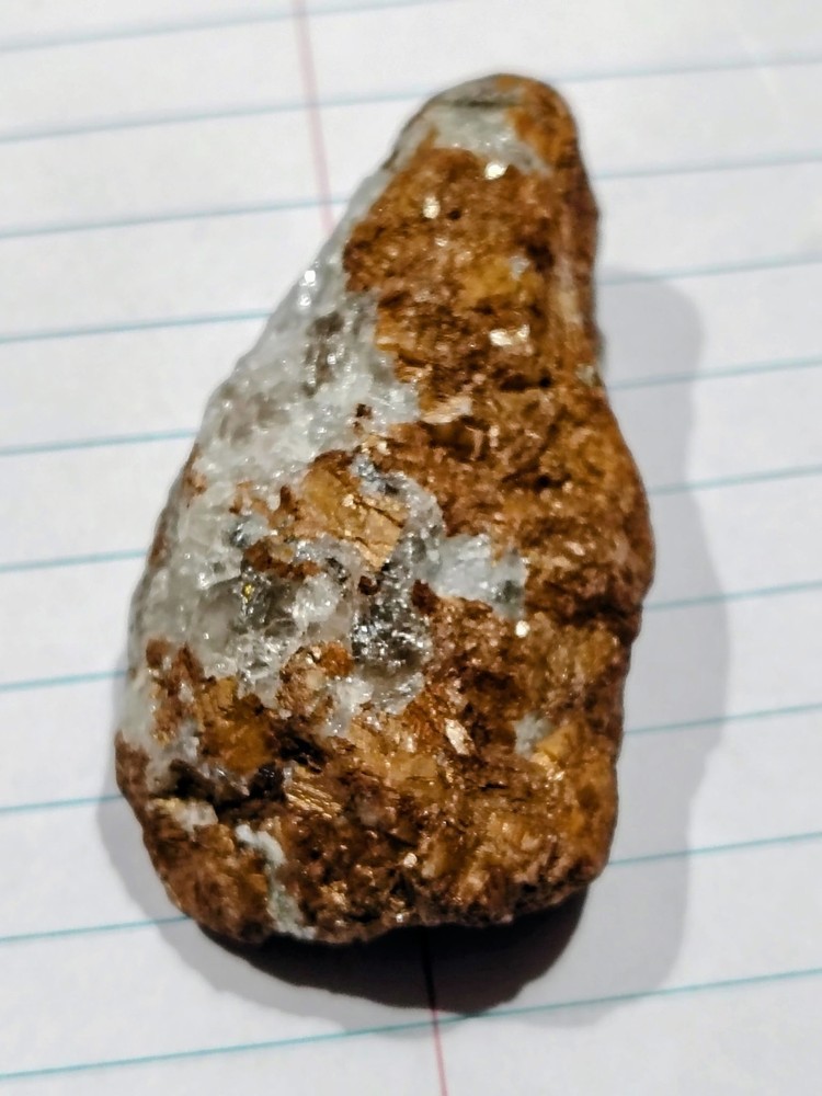 Native Gold Quartz Specimen 56.54 grams.