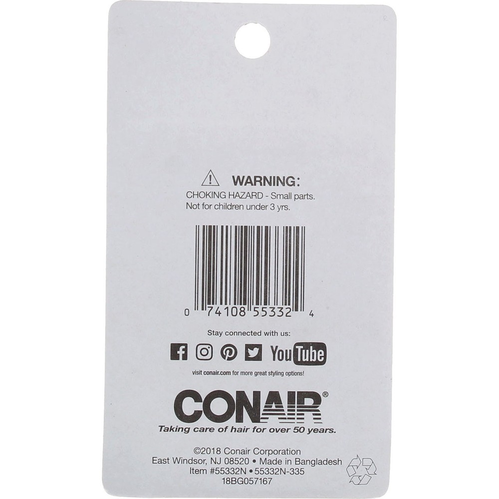 3 Pack Conair Hold & Hide Hair Nets, 3 Ct