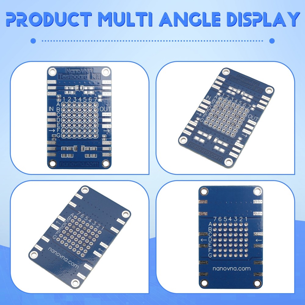 Test Board Kit VNA Test Demo Board Vector Network Analyzer Test Board 7660