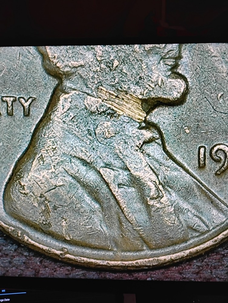 1963-D Memorial Cent With A STE- Struck Through Broken Dies?👍