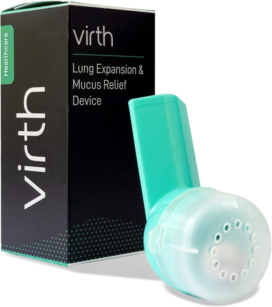 Mucus Relief Device by - Breathing Exercise Device - Clear Lungs - Flutter Va...