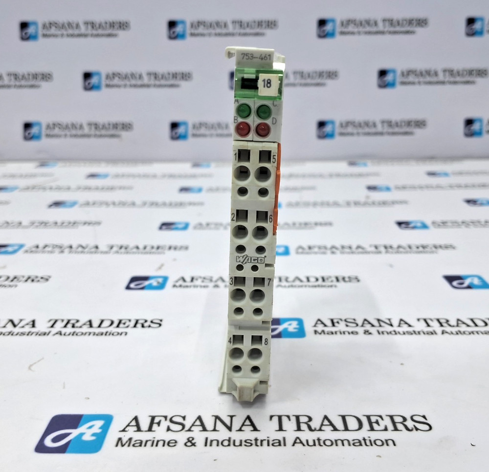 WAGO 753-461 2-CHANNEL ANALOG INPUT MODULE 0.08-2.5MM