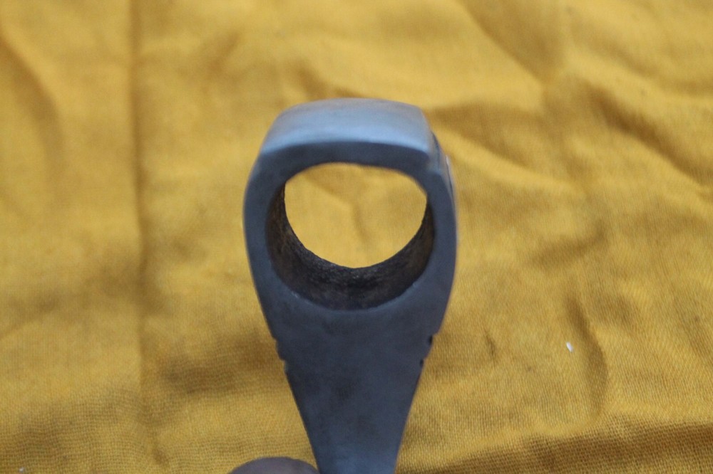 old iron mughal rajput Sikh traditional axe-head no tabbar axe dsc-03