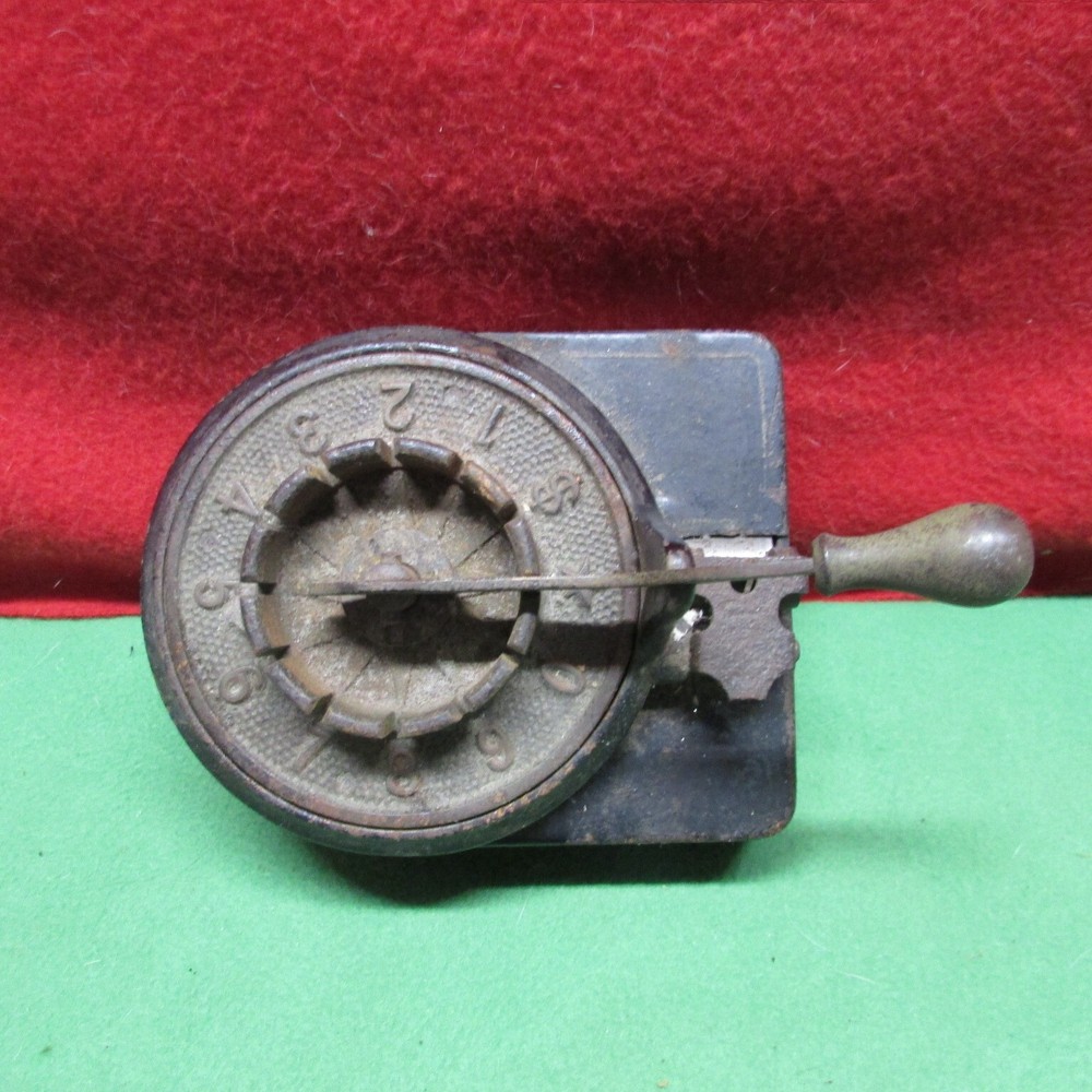 Vintage S&P Check Protector Cast Iron