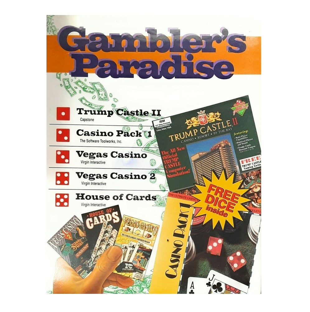 Gambler's Paradise, The Game- Mint in Shrinkwrap