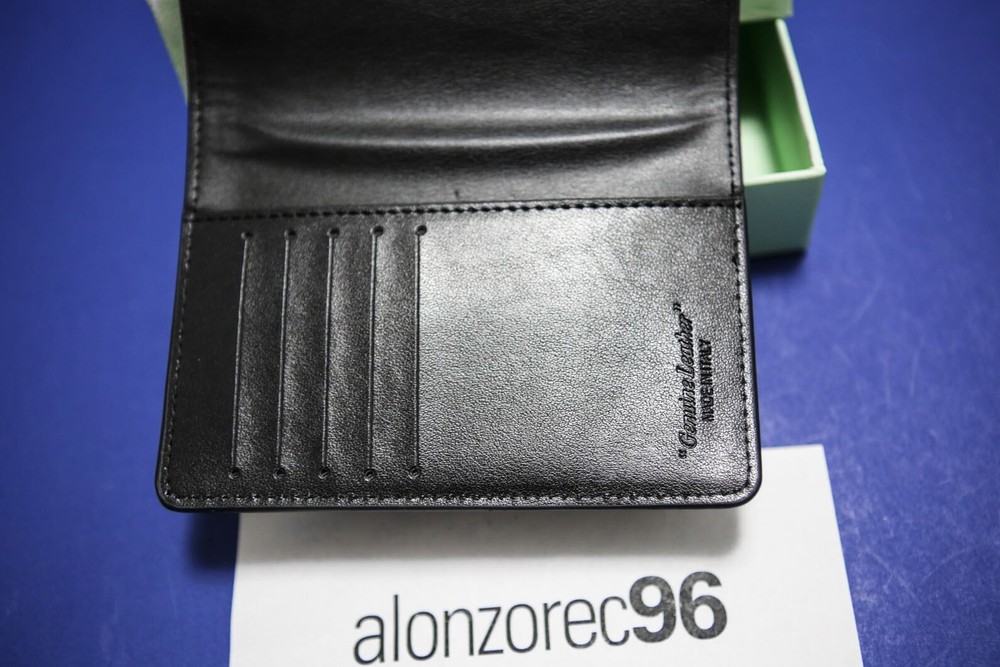 Off White Passport Holder Black MJC