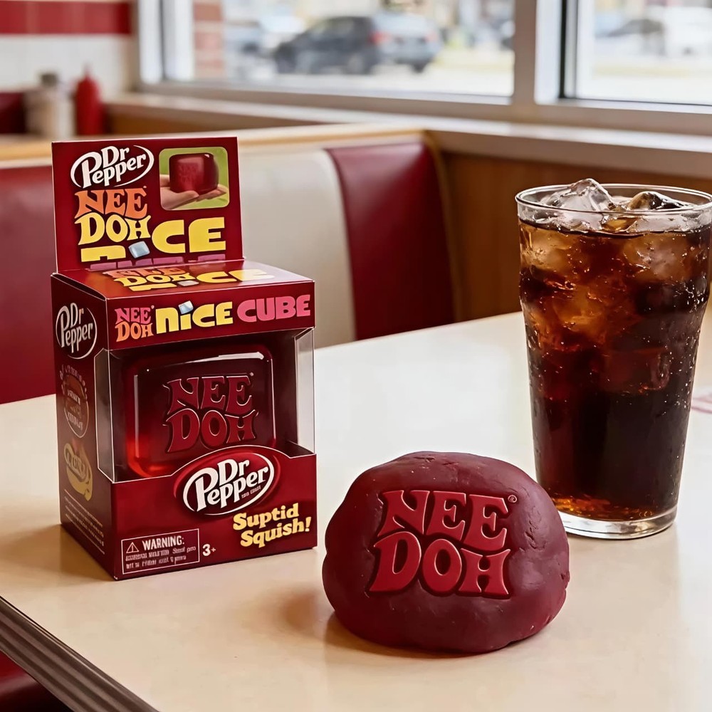 Needoh Limited Edition Dr Pepper Nice Cube Suptid Squish US