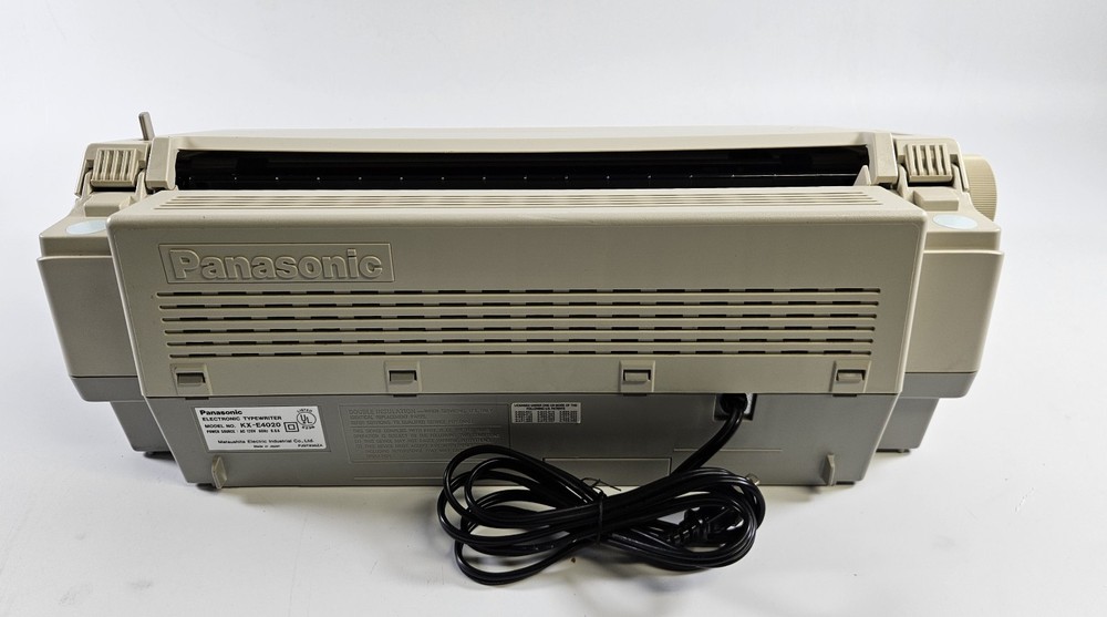 Panasonic KX-E4020 Electronic Typewriter Spell Correct -Working [Read Desc]