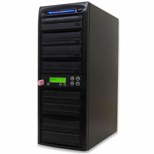 Produplicator USB Drive to 7 Blu ray Duplicator: Convert Flash to CD DVD or BD
