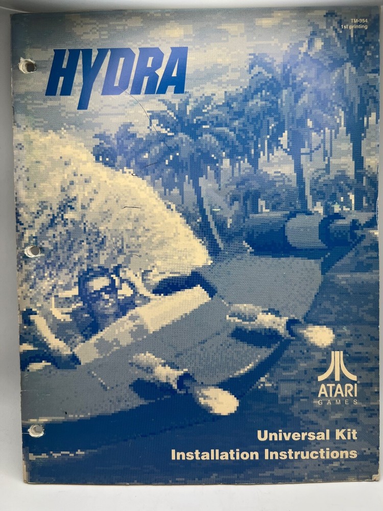 ATARI: Arcade game Manuals Collection from distributors library YOUR CHOICE