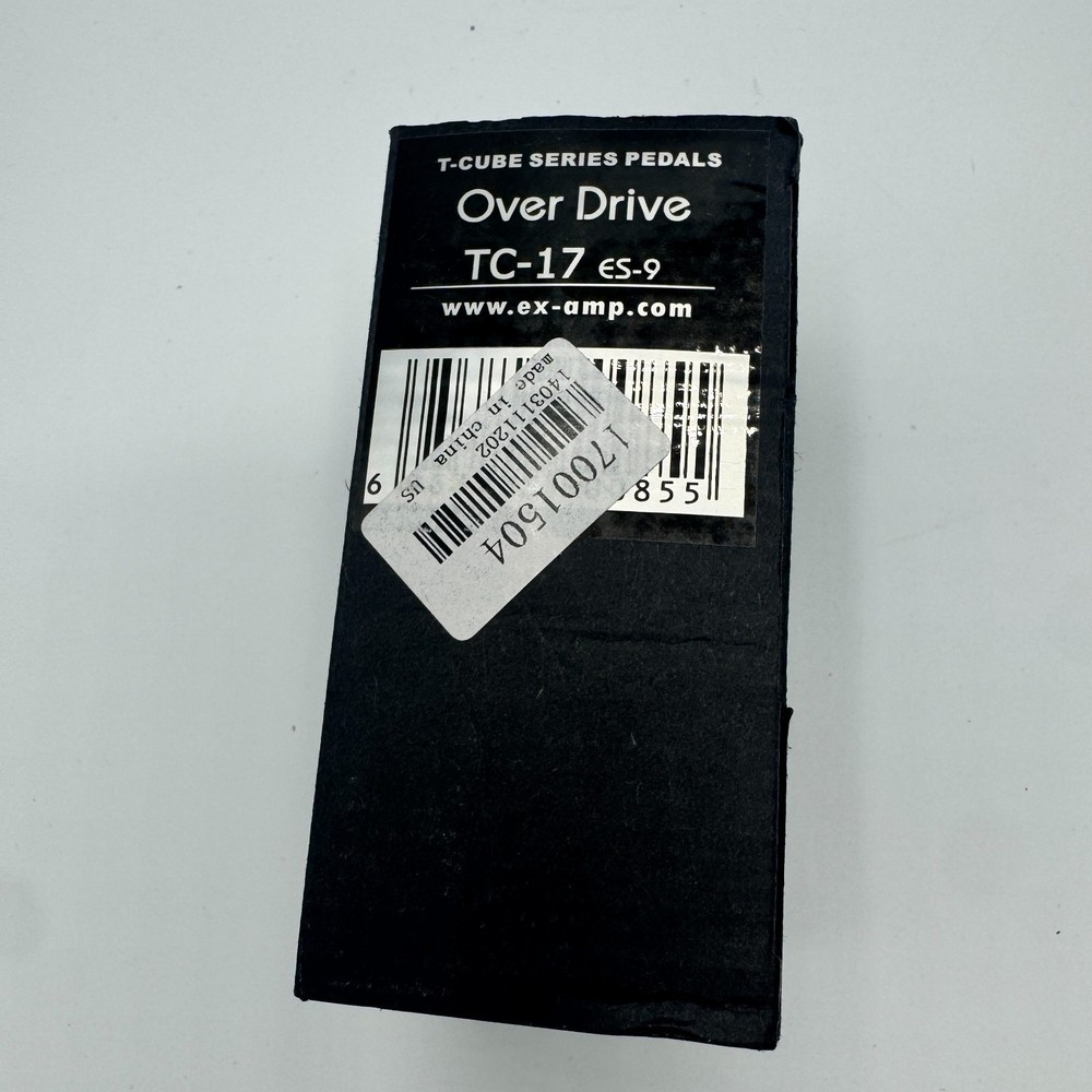 T-Cube Overdrive EX TC-17 Mini Guitar Effect Pedal