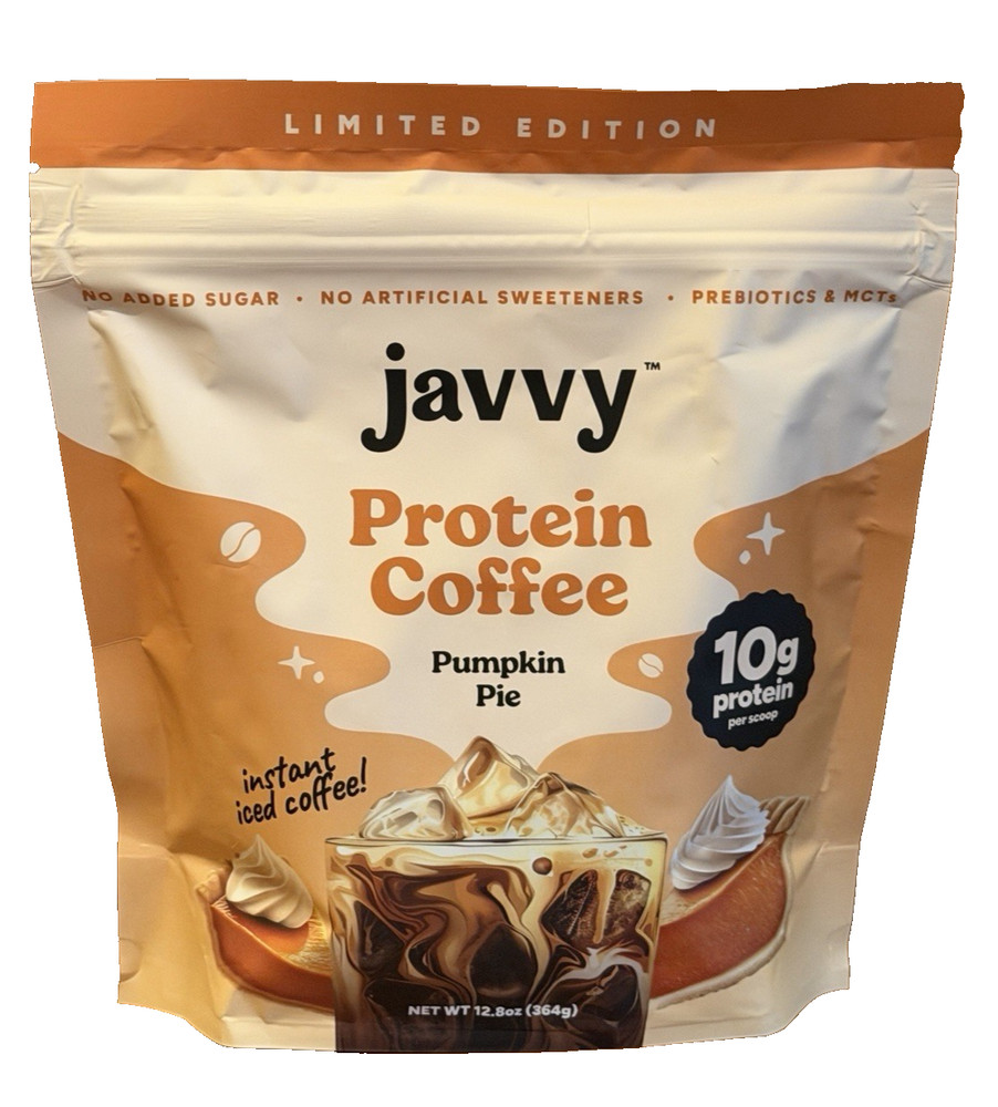 Javvy Protein Coffee Pumpkin Pie 12oz  - 20 Servings