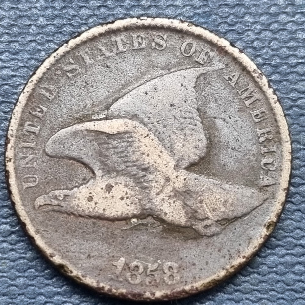 1858 Flying Eagle Cent 1c Better Grade #101106