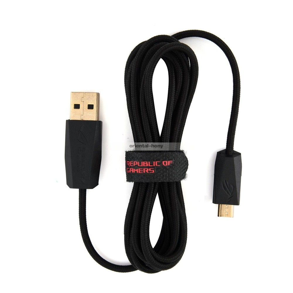USB Cable for Asus ROG Gladius II ORIGIN Wireless Optical Gaming Mouse