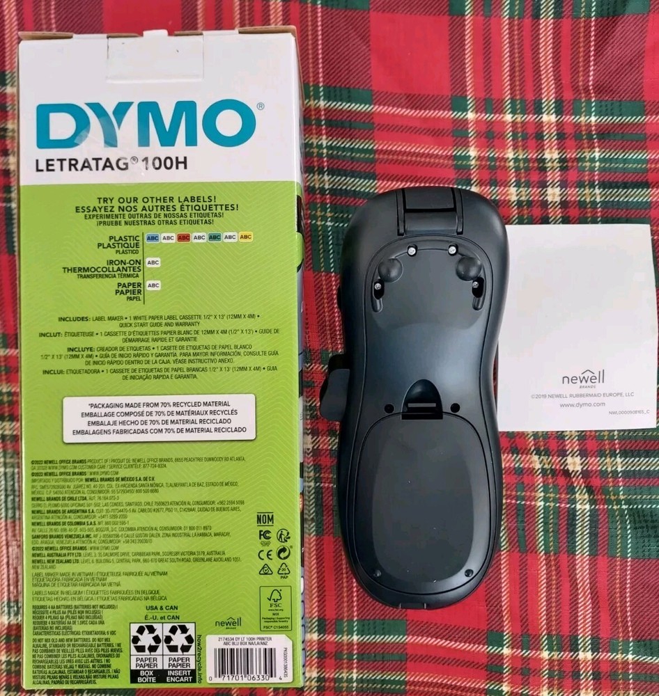 DYMO LetraTag 100H Handheld Label Maker In Box