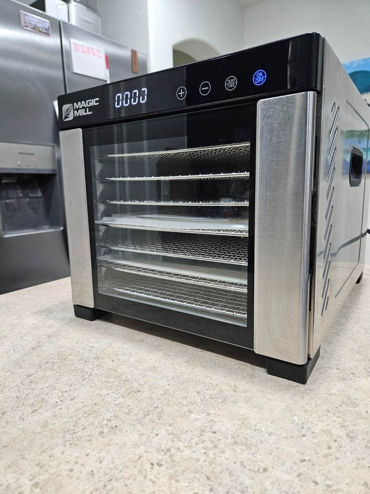 Meat & Fruit Dehydrator, Magic Mill Pro w/Timer Dried Fruit & Jerky Meat