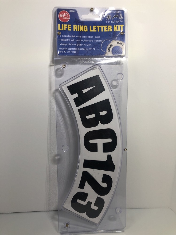 Taylor Made Life Ring Letter Kit #600015
