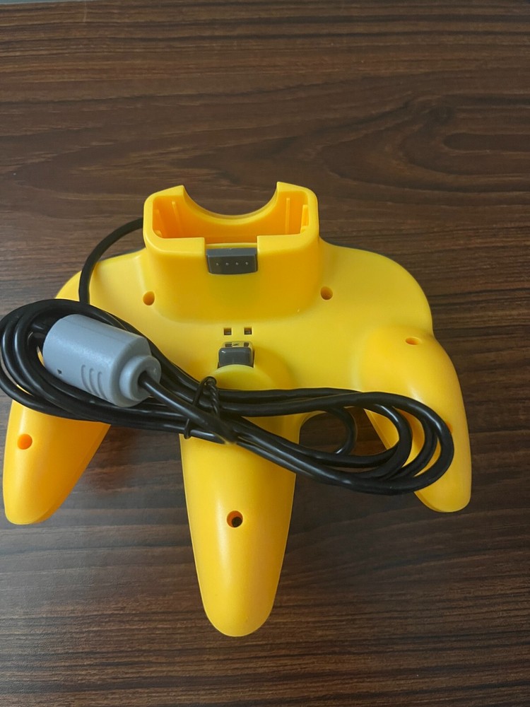 Wired Gamepad Controller Joystick For Nintendo 64 (N64) - Yellow