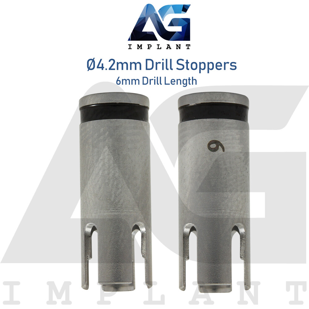 10 Drill Stoppers Ø4.2mm External Irrigation Tools Dental