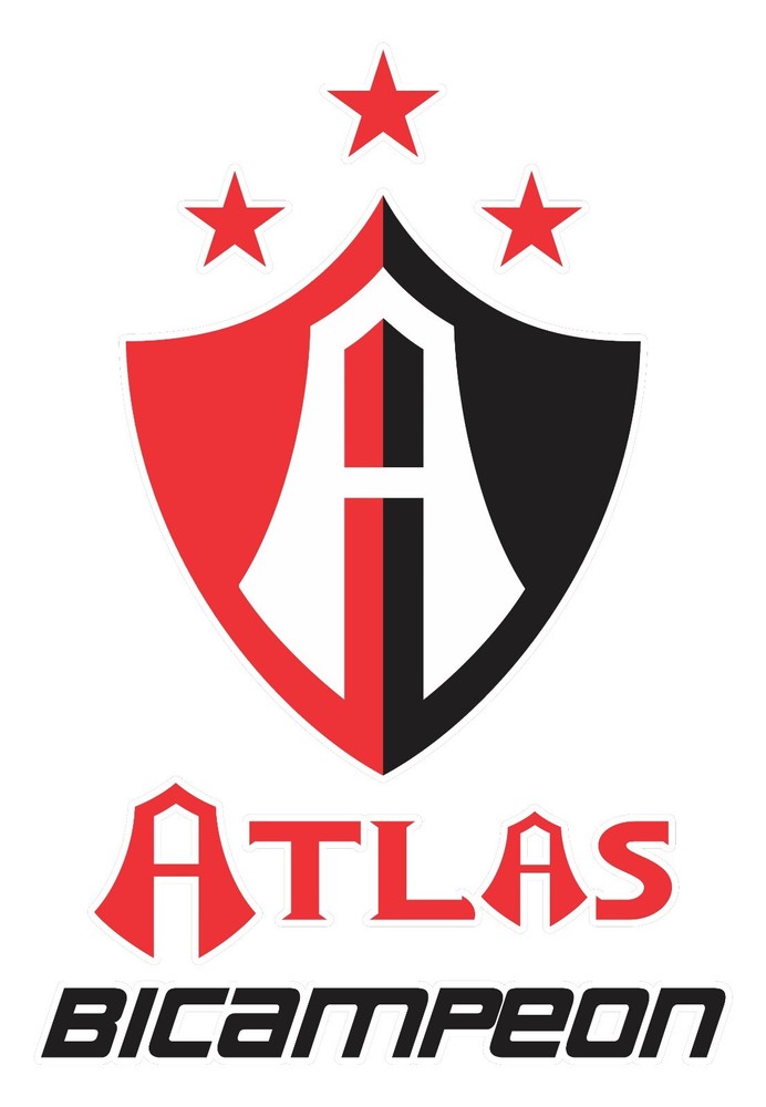 Atlas Bicampeon 2022 Sticker Decal