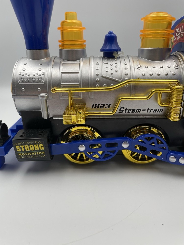 LTD Commodities TR4 Musical Sound & Lights Bump & Go Bubble Blowing Train