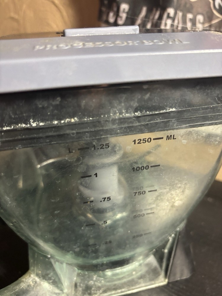 Ninja Processing Bowl With Lid And Three Blades 40 Ounce Used