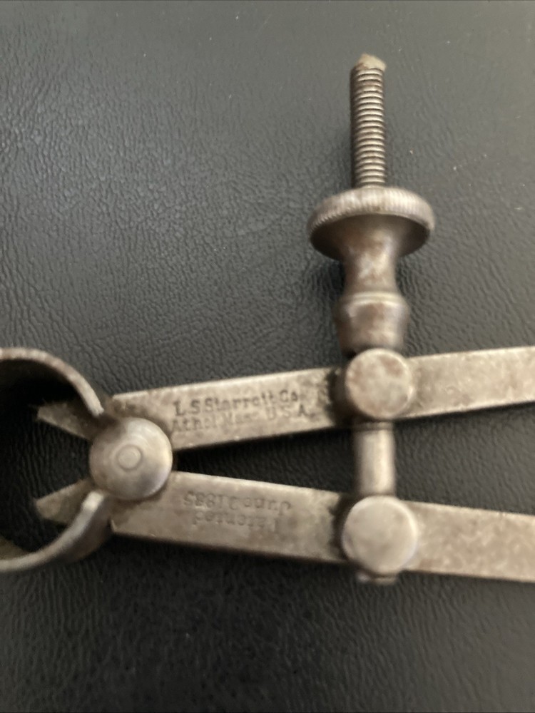 Vintage L.S. Starrett Caliper Divider 4"
