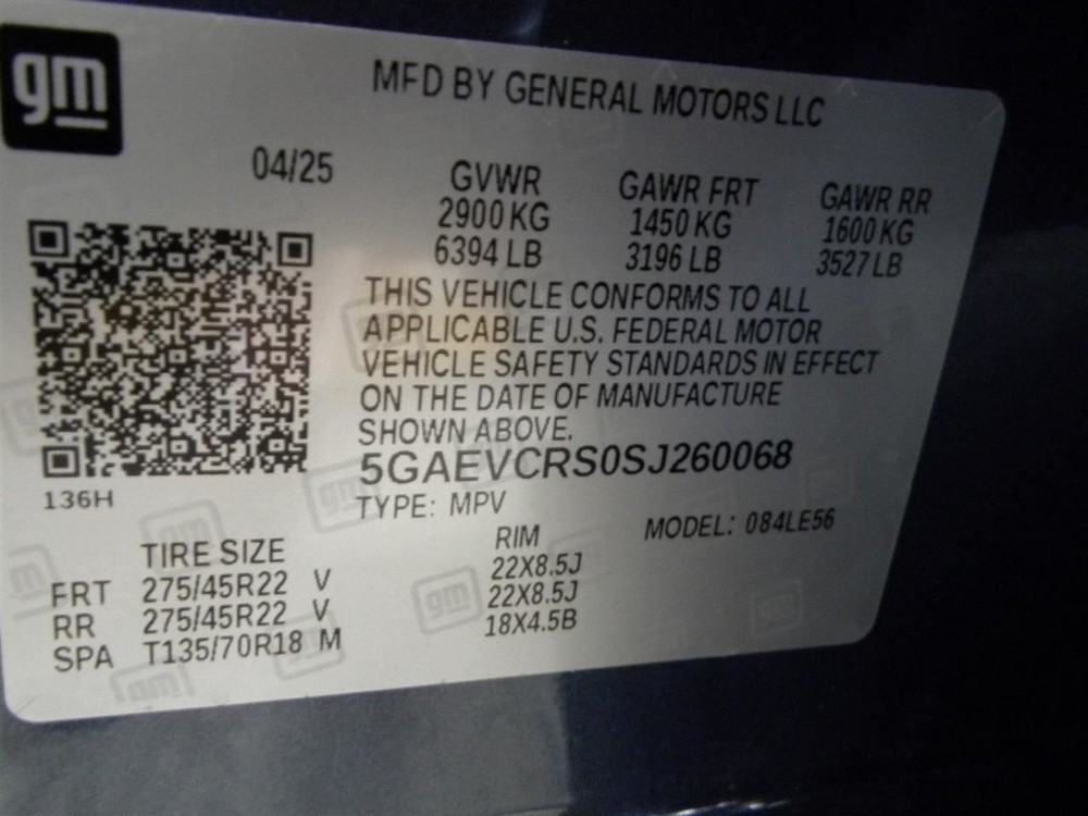 2025 Enclave Avenir Lower Air Shutter