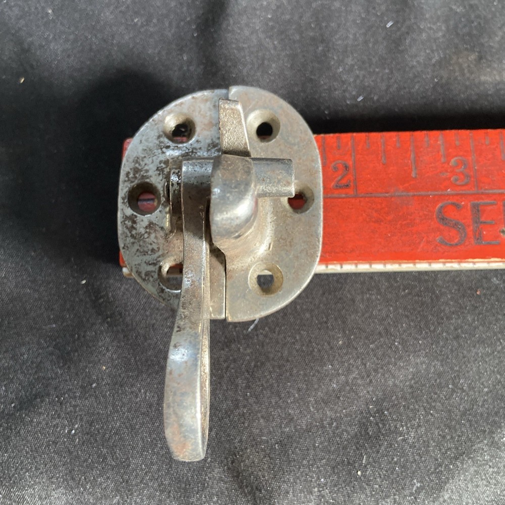 Vintage Kitchen Cabinet Latches Left Hand Nickle Plated