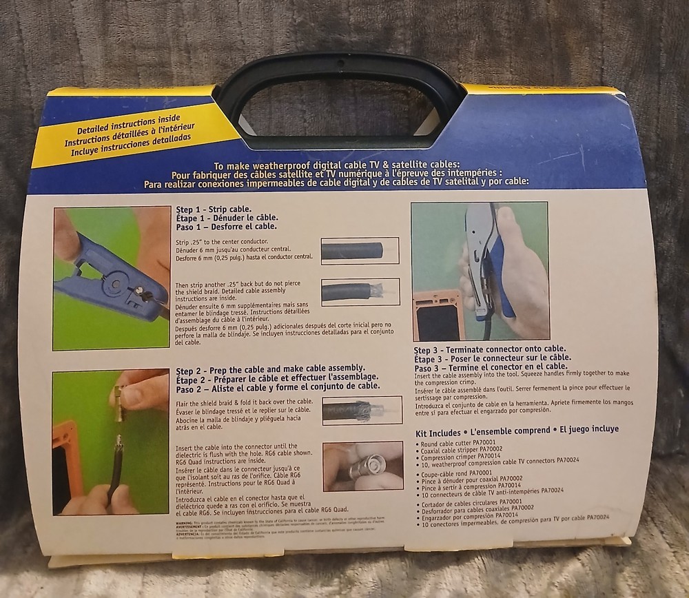 DataShark: Digital Cable and Satellite Tool Kit 70019 New