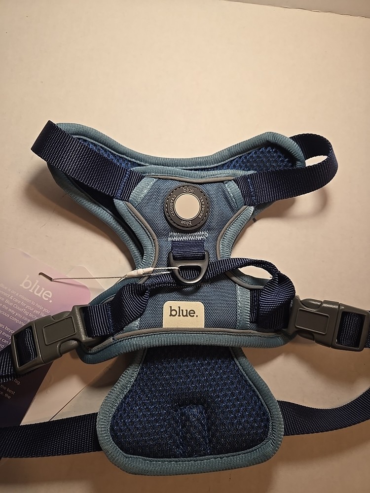 Dog Smart Harness With CLOUDTAG By Blue. Size Small