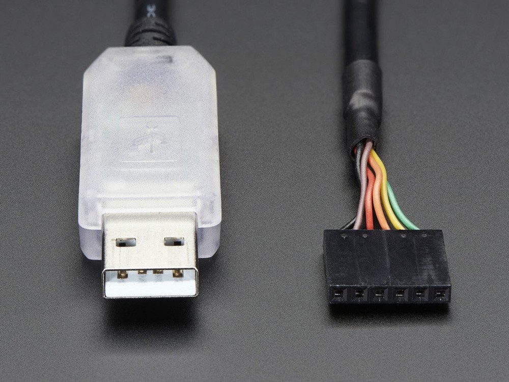 Adafruit FTDI Serial TTL-232 USB Cable
